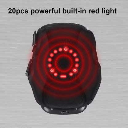 ComfrtKnee™ 3-in-1 Heated Knee Massager with Red Light Therapy & Vibration Relief